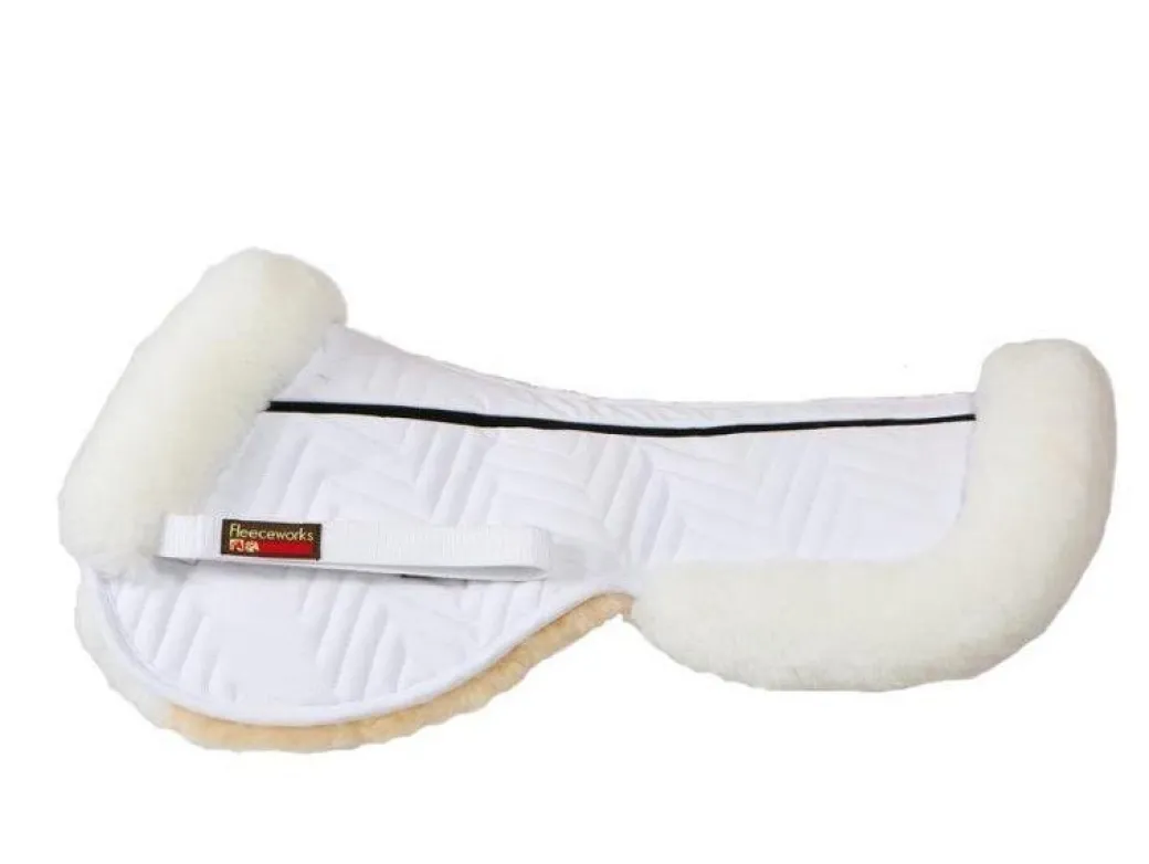 Fleeceworks FXK Rolled Edge Sheepskin Half Pad