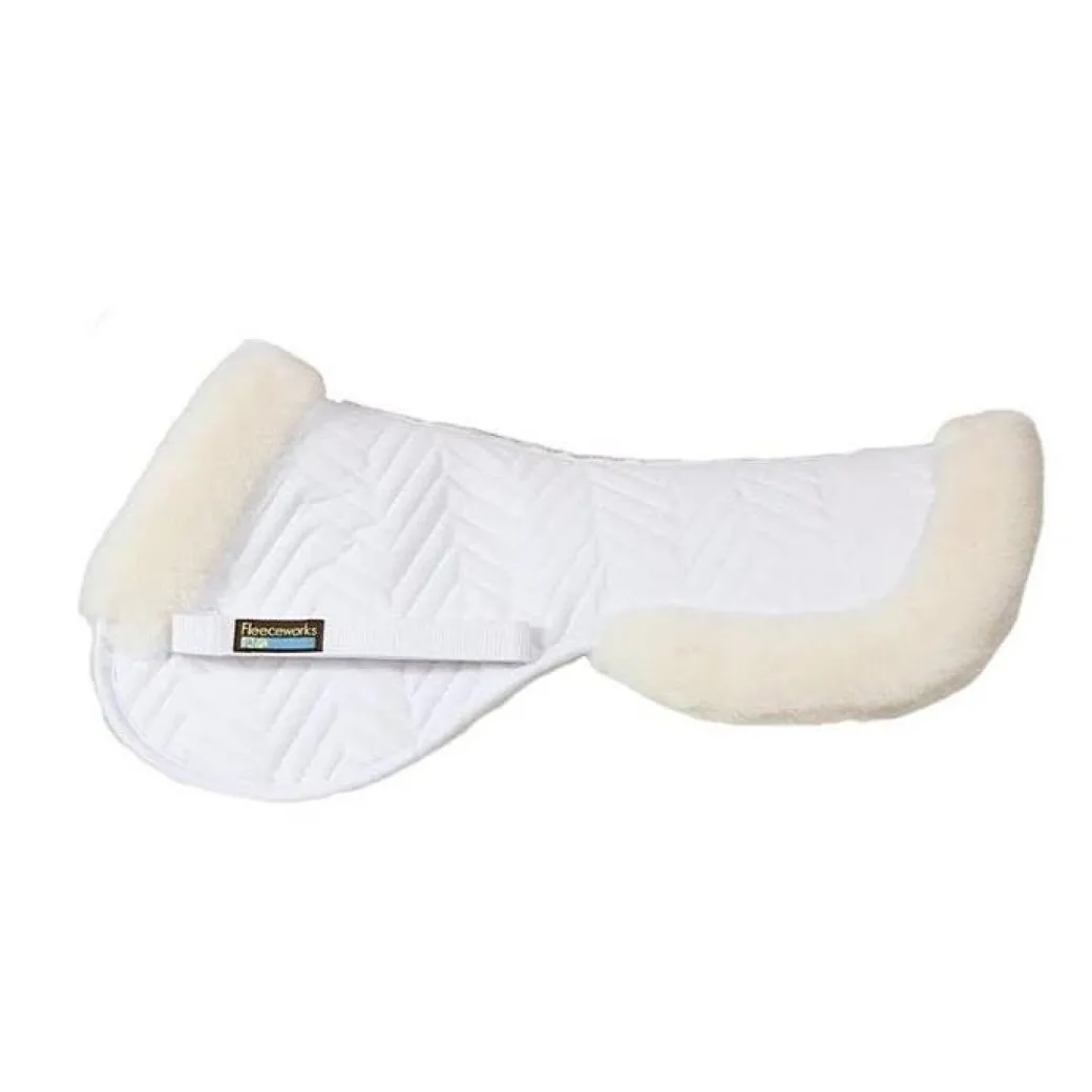 Fleeceworks Pony Therawool Rolled Edge Half Pad