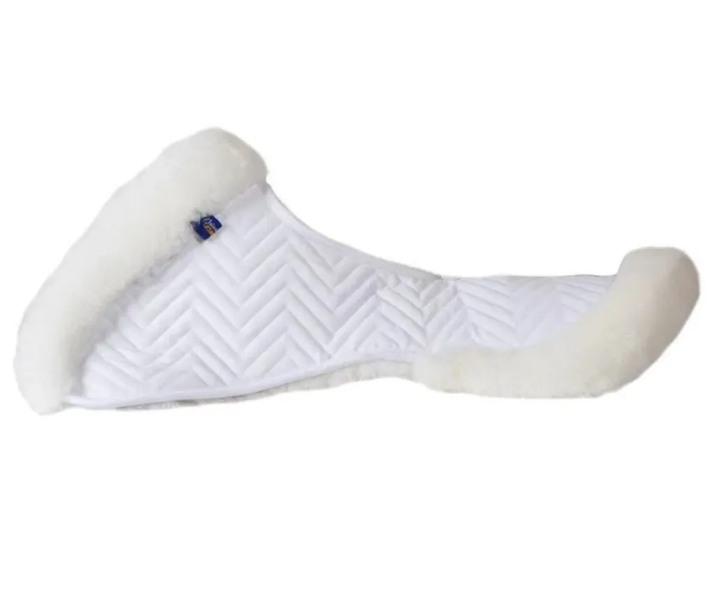 Fleeceworks Sheepskin PJ Wither Relief Half Pad