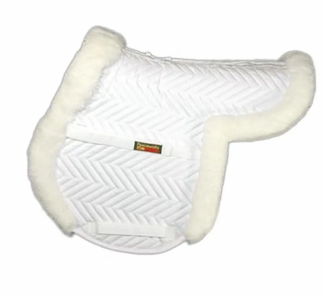 Fleeceworks Sheepskin Show Hunter Pad Partial Trim