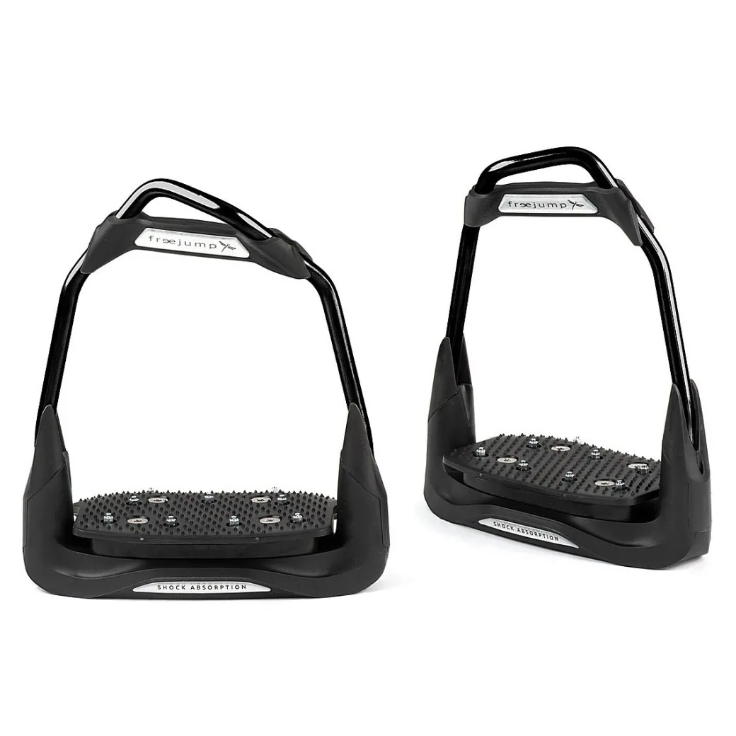 Freejump Air'S Full Black Stirrups