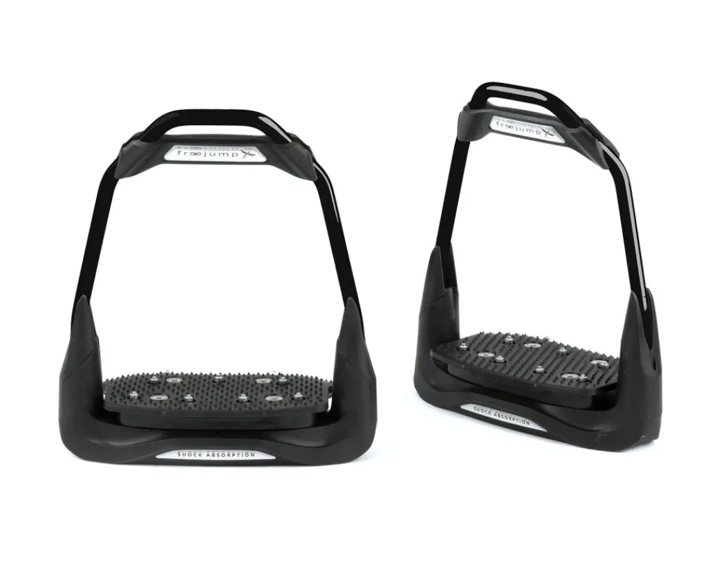 Freejump Air'S Full Black Stirrups