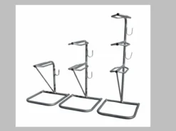 Galvanized Double Tier Saddle Stand