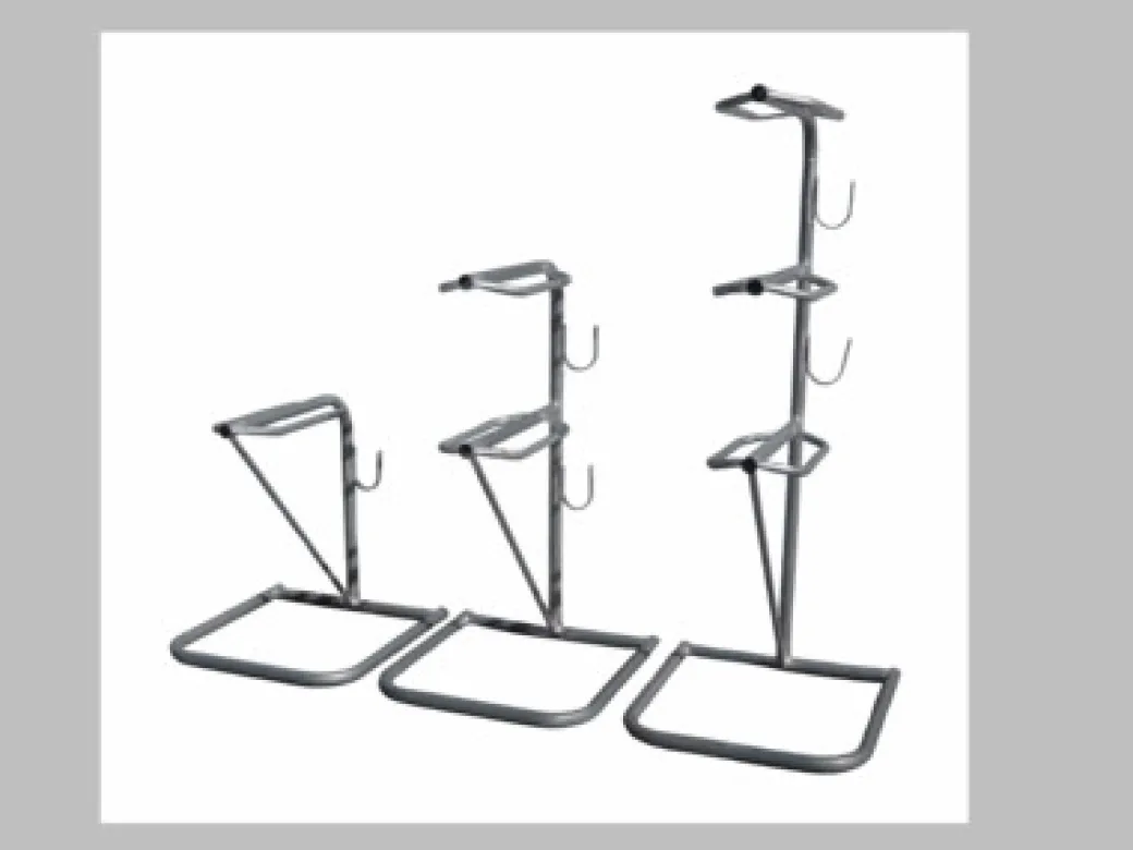 Galvanized Double Tier Saddle Stand
