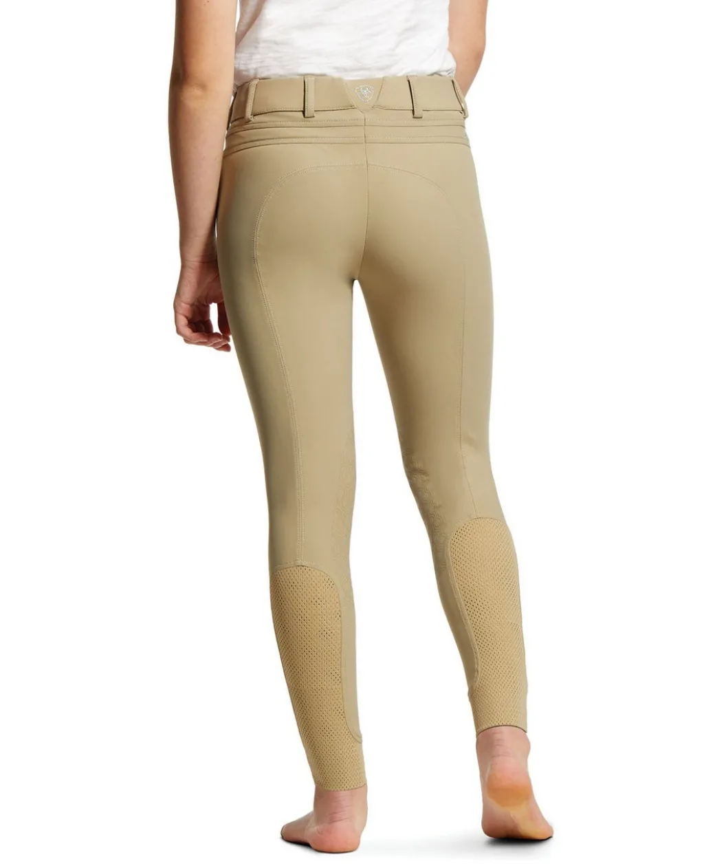 Girls Ariat Tri Factor EQ Breeches Knee Grip