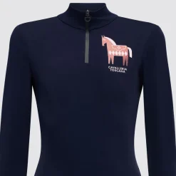 Girls Cavalleria Toscana Fleece Glitter Polo