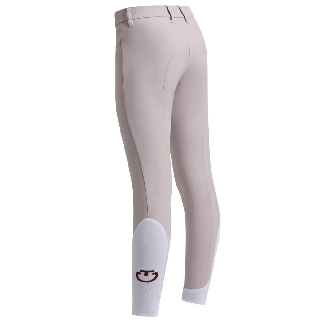 Girls Cavalleria Toscana Grip Breeches | Violet Ice