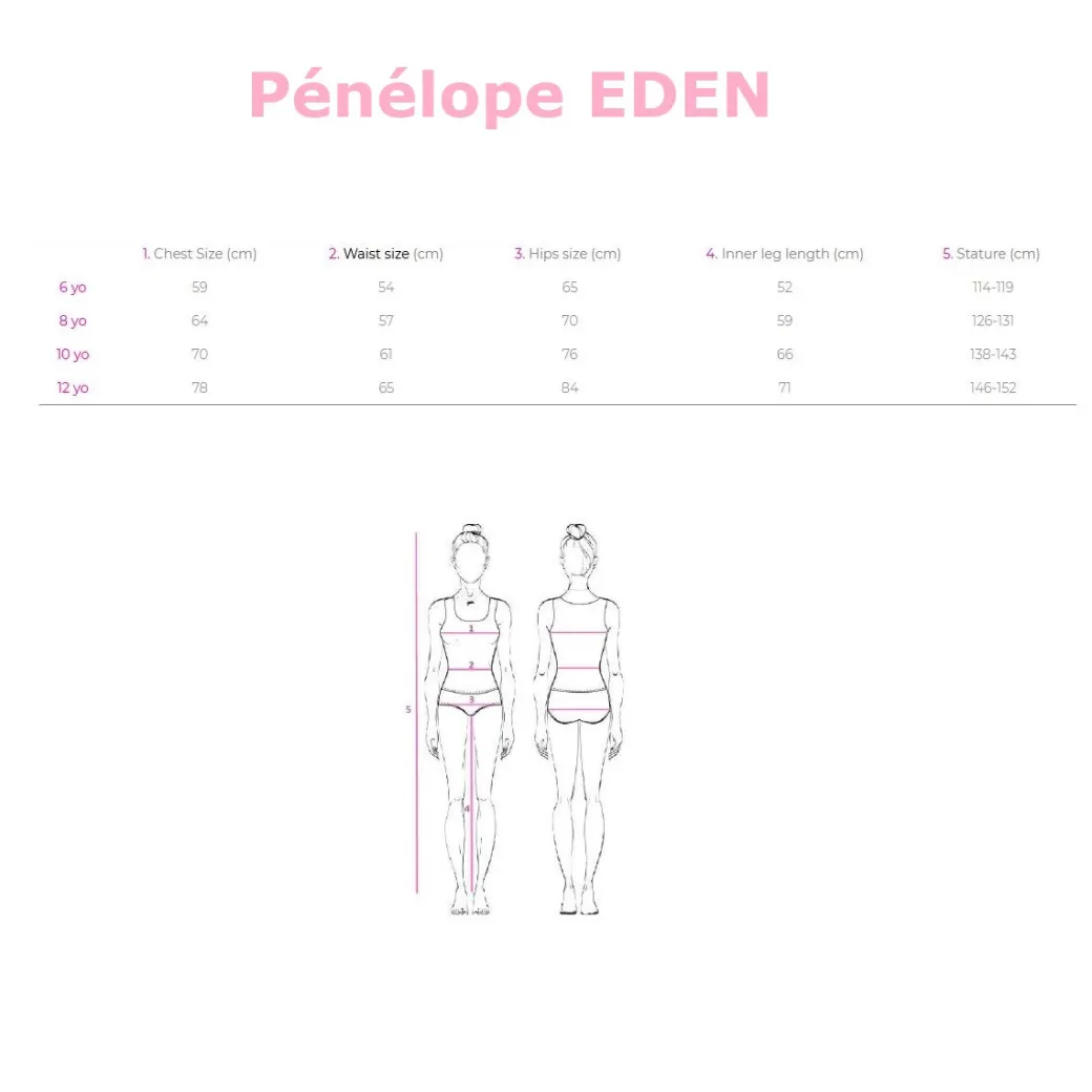 Girls Pénélope Sybille Knee Patch Breeches