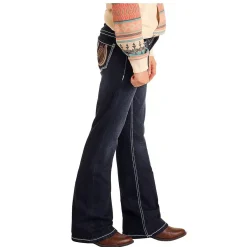 Girls Rock & Roll Denim Horse/Horseshoe Jeans