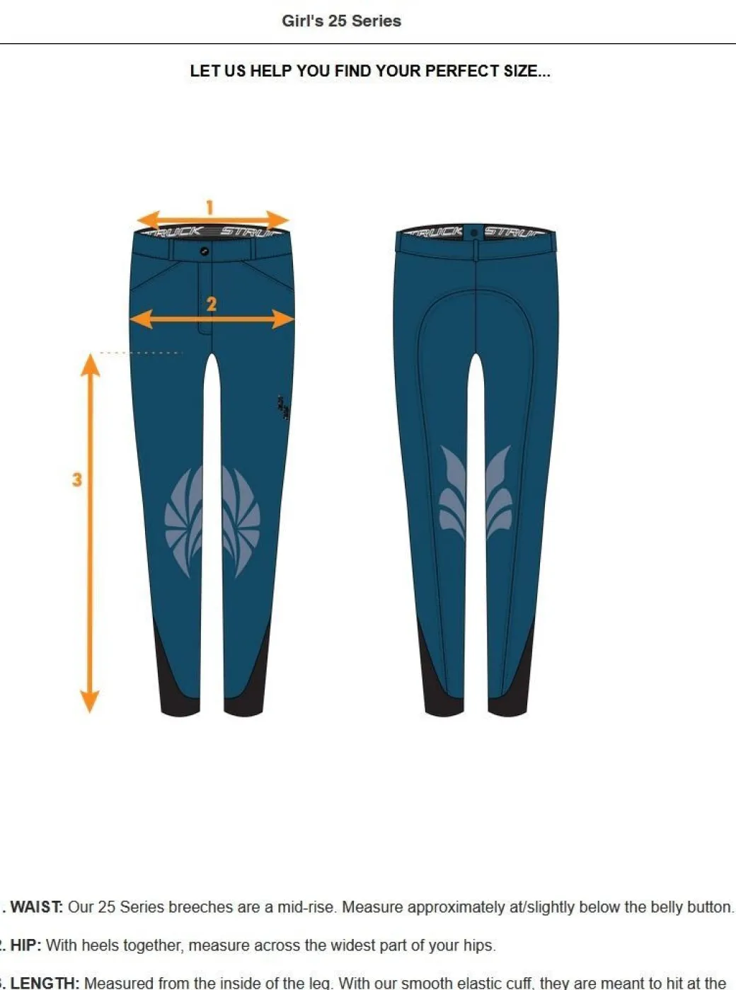 Girls Struck 25 Series Breeches