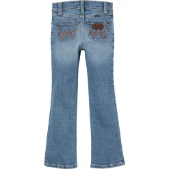 Girls Wrangler Retro Germaine Slim Bootcut Jeans