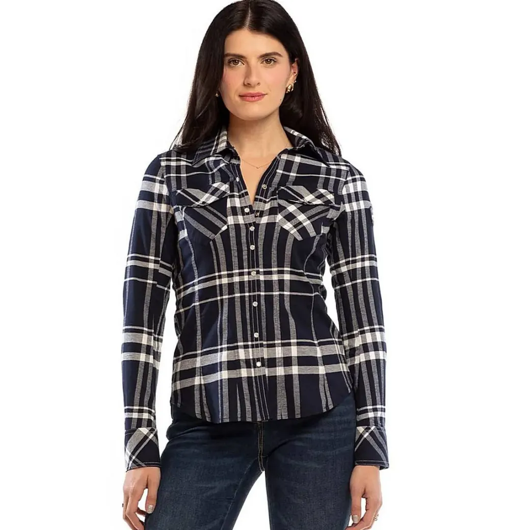 Goode Rider Plaid Jean Shirt