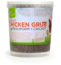 Gourmet Chicken Grub Mealworm & Cricket Treats 14 oz