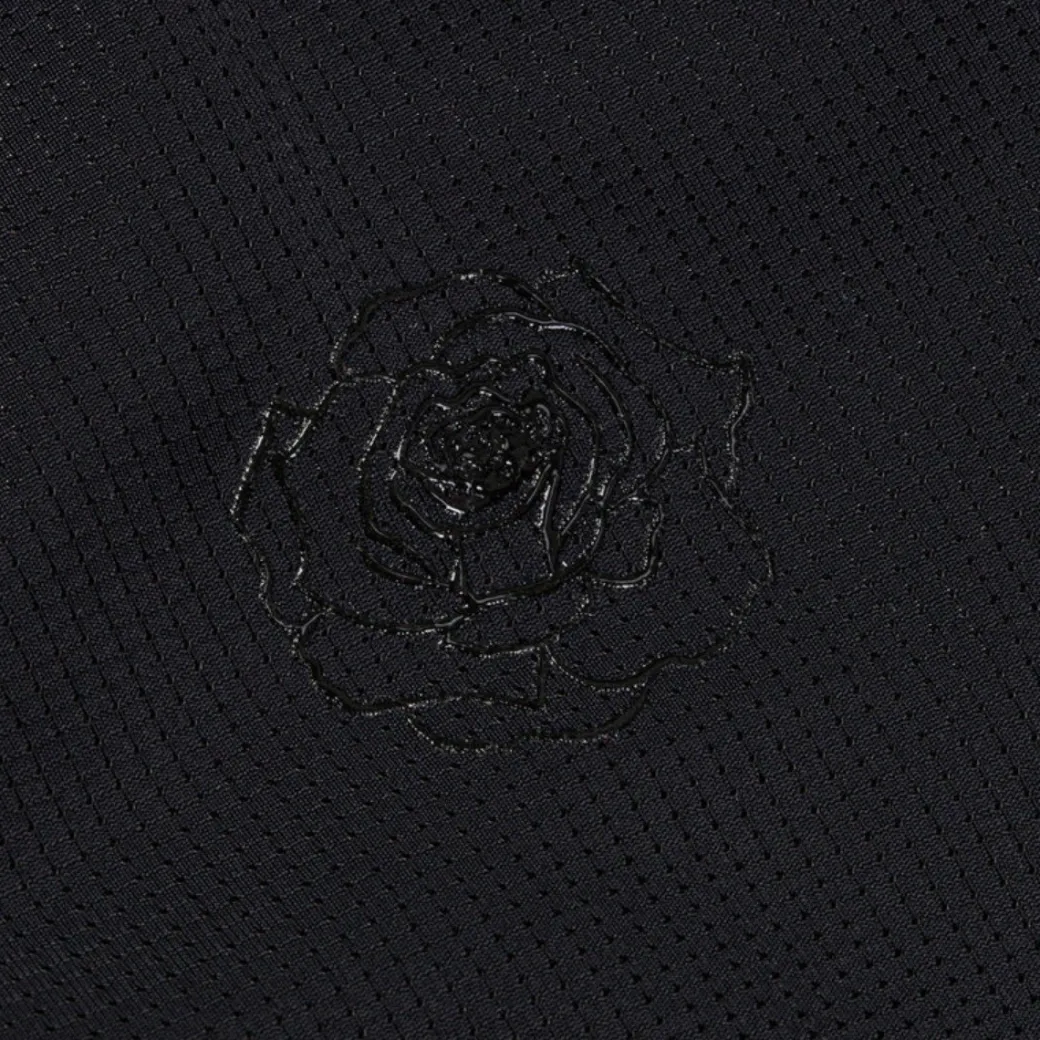 Hannah Childs Farrah Lace Turtleneck Training Top