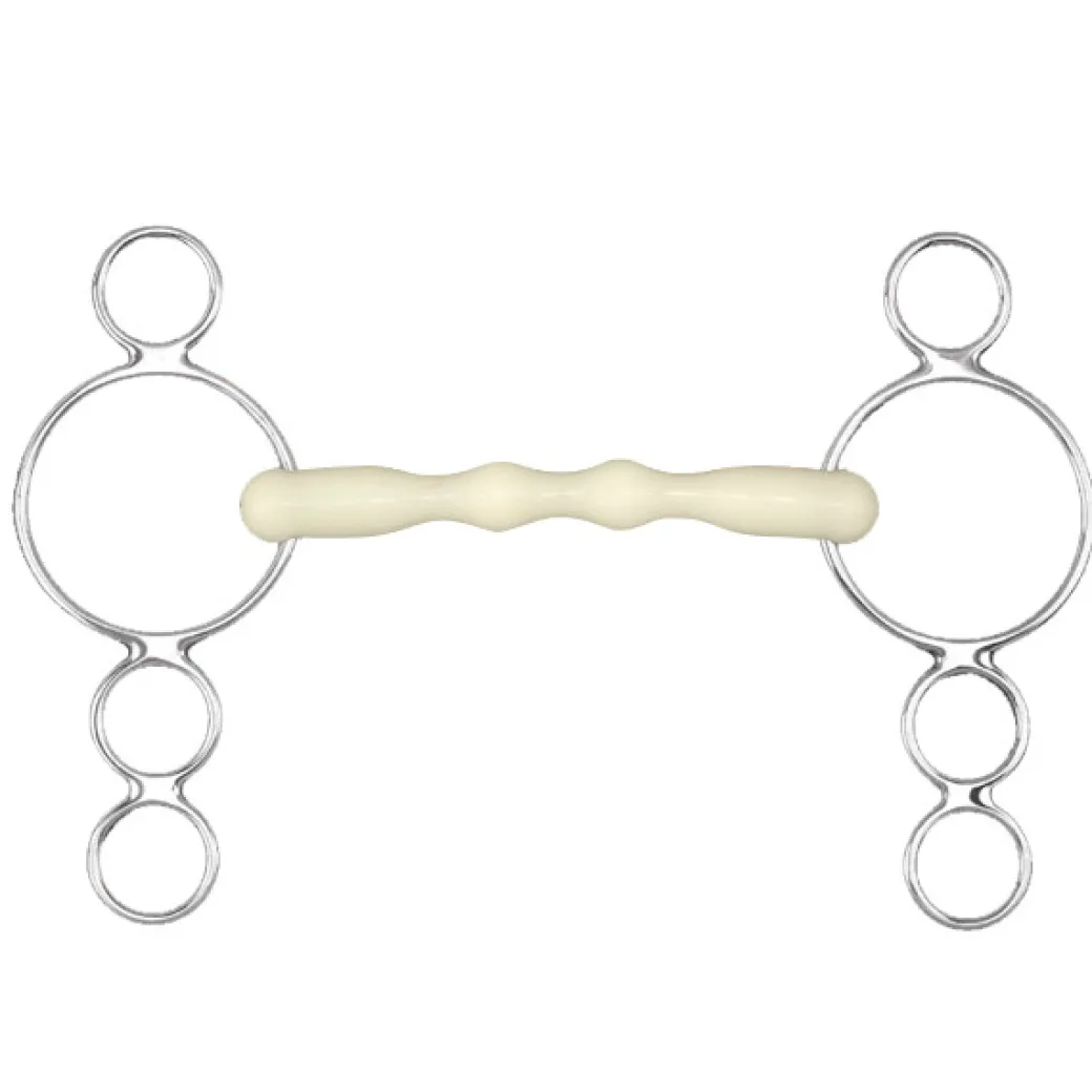 Happy Mouth Shaped Mullen 3-Ring Pessoa Gag