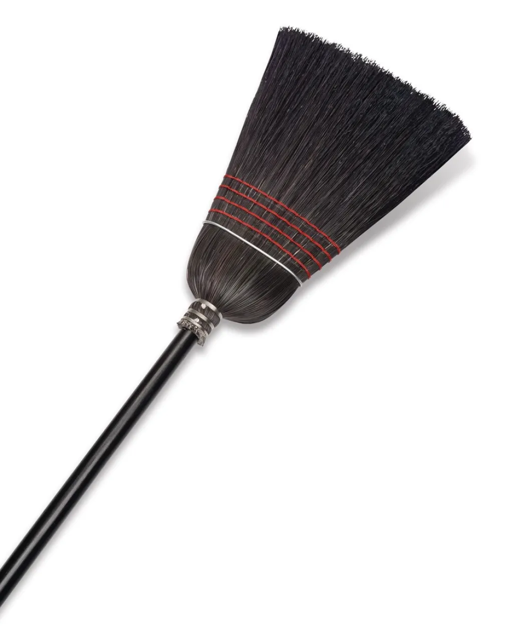 Heavy Duty All Black Corn Warehouse Broom