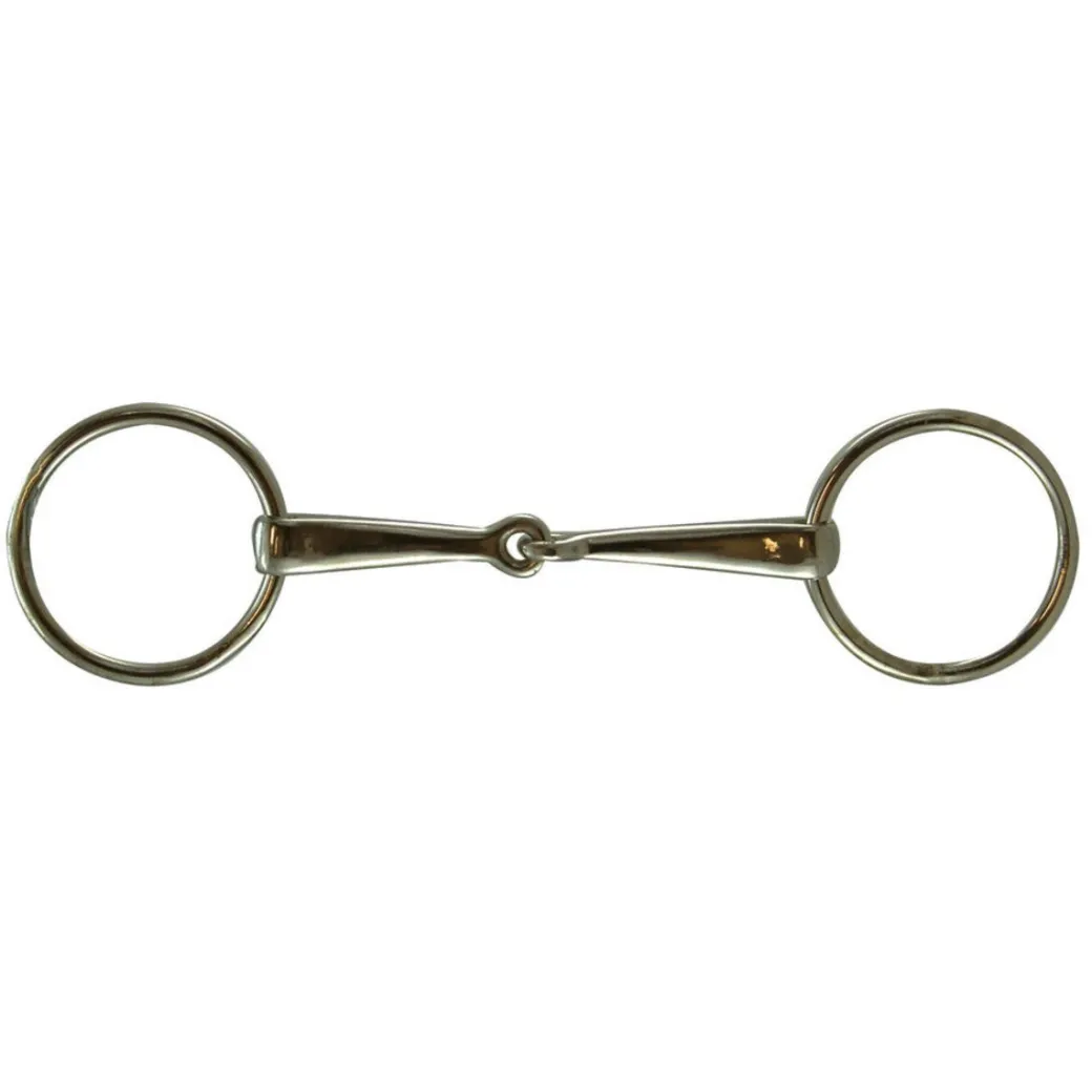 Heavy Mouth Snaffle Loose Ring - 6 1/4"