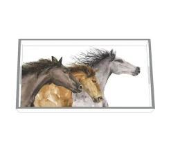 Hoof Beats Wooden Tray