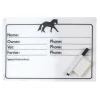 Horse Info Dry Erase Stall Card
