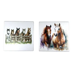 Horses Ceramic Coasters
