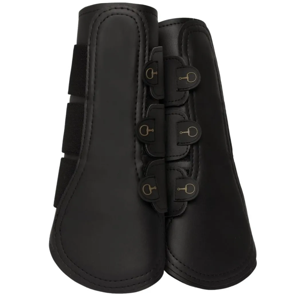 Horze Noir Brushing Boots