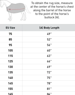 Horze Pony Trixi Turnout Sheet