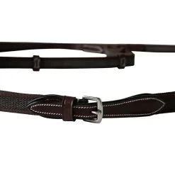 Huntley Equestrian Double Layer Web Grip Reins