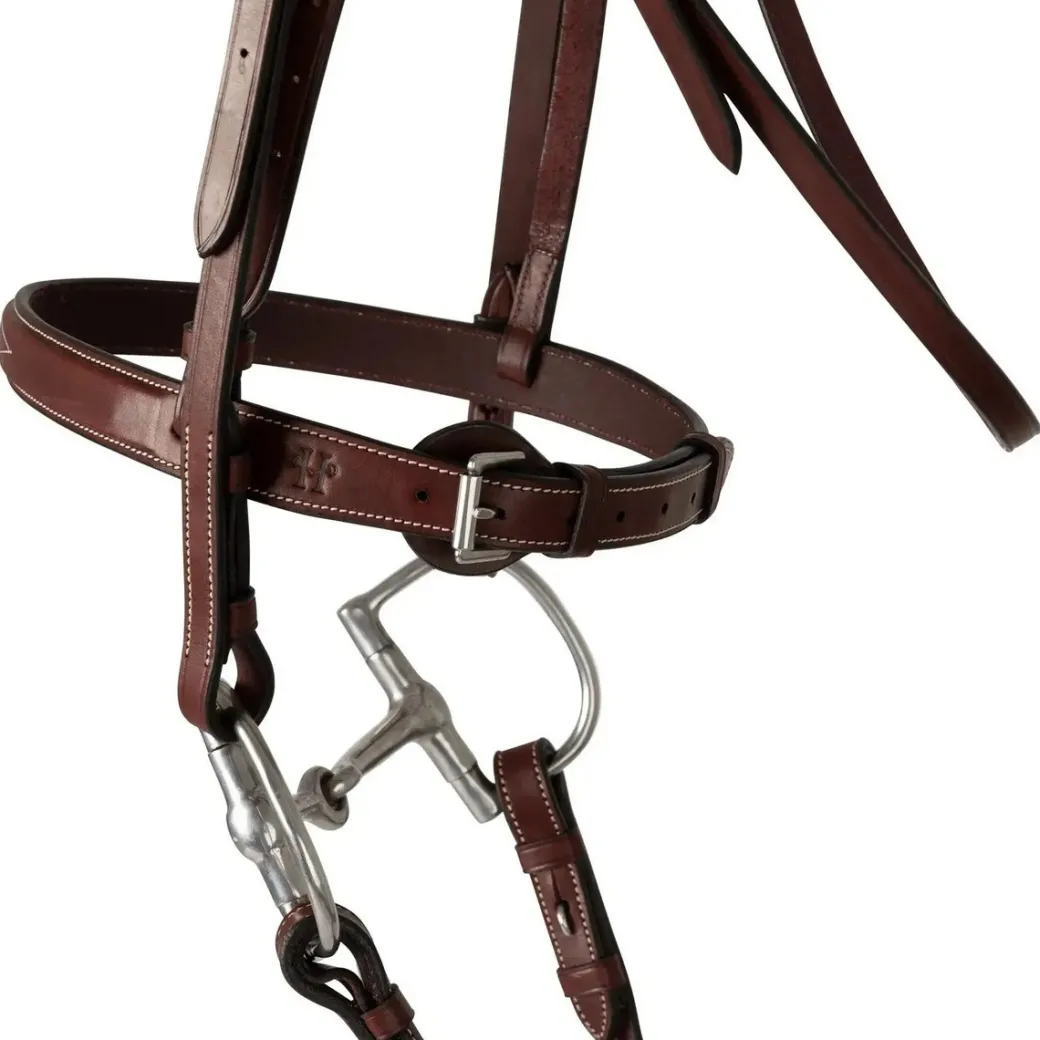 Huntley Fancy Stitch Schooling Hunter Bridle