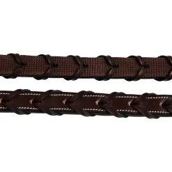 Huntley Fancy Stitch SR Rubber Lined Laced Reins