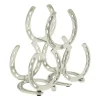 Huntley Horseshoe 3-Bottle Wine Rack