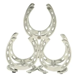 Huntley Horseshoe 3-Bottle Wine Rack