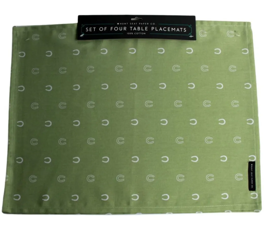 Hunt Seat Paper Co. Lucky Placemat Set of 4