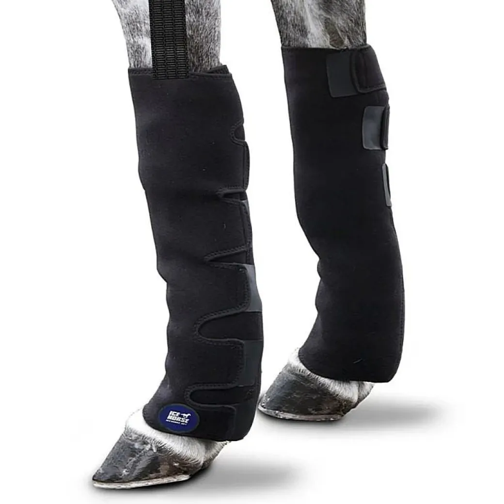 Ice Horse Knee to Ankle Wraps with Suspender Strap