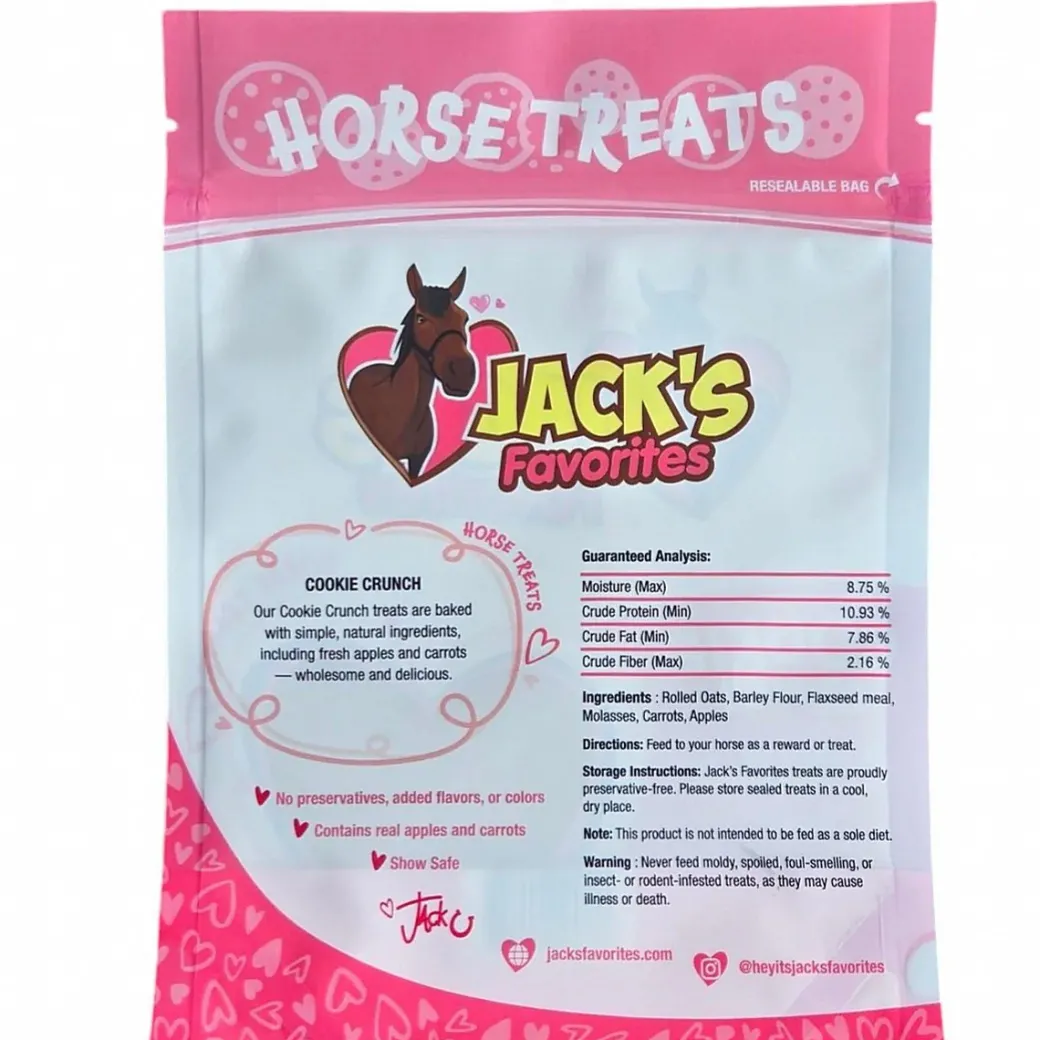 Jack's Favorites Cookie Crunch Horse Treats