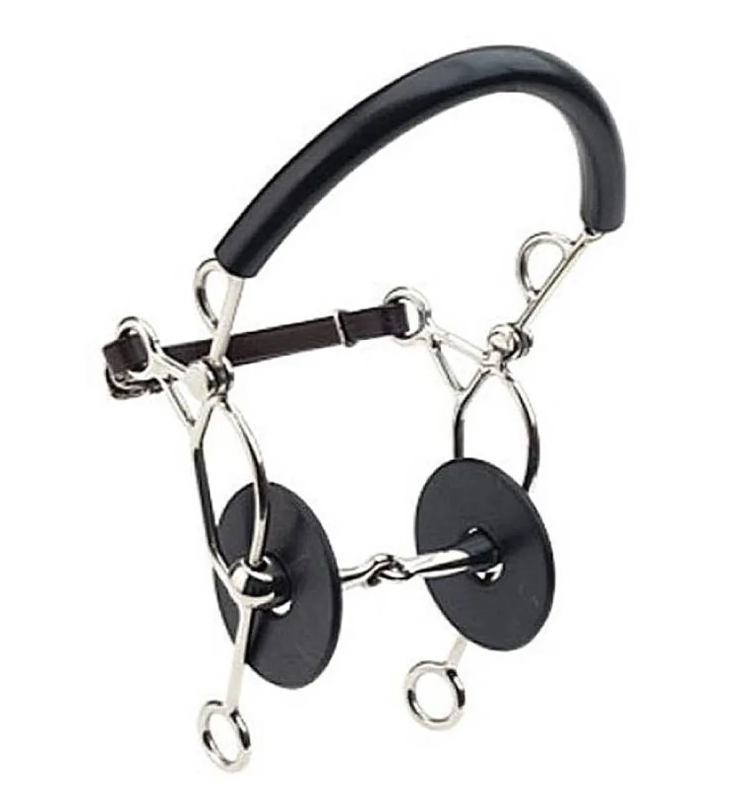 Jointed Hollow Mouth Hackamore Combo