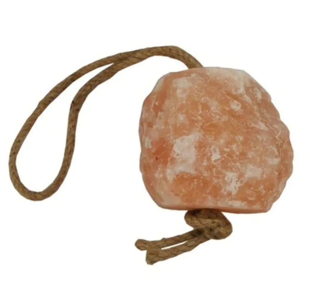 Jolly Himalayan Salt Rock on Rope