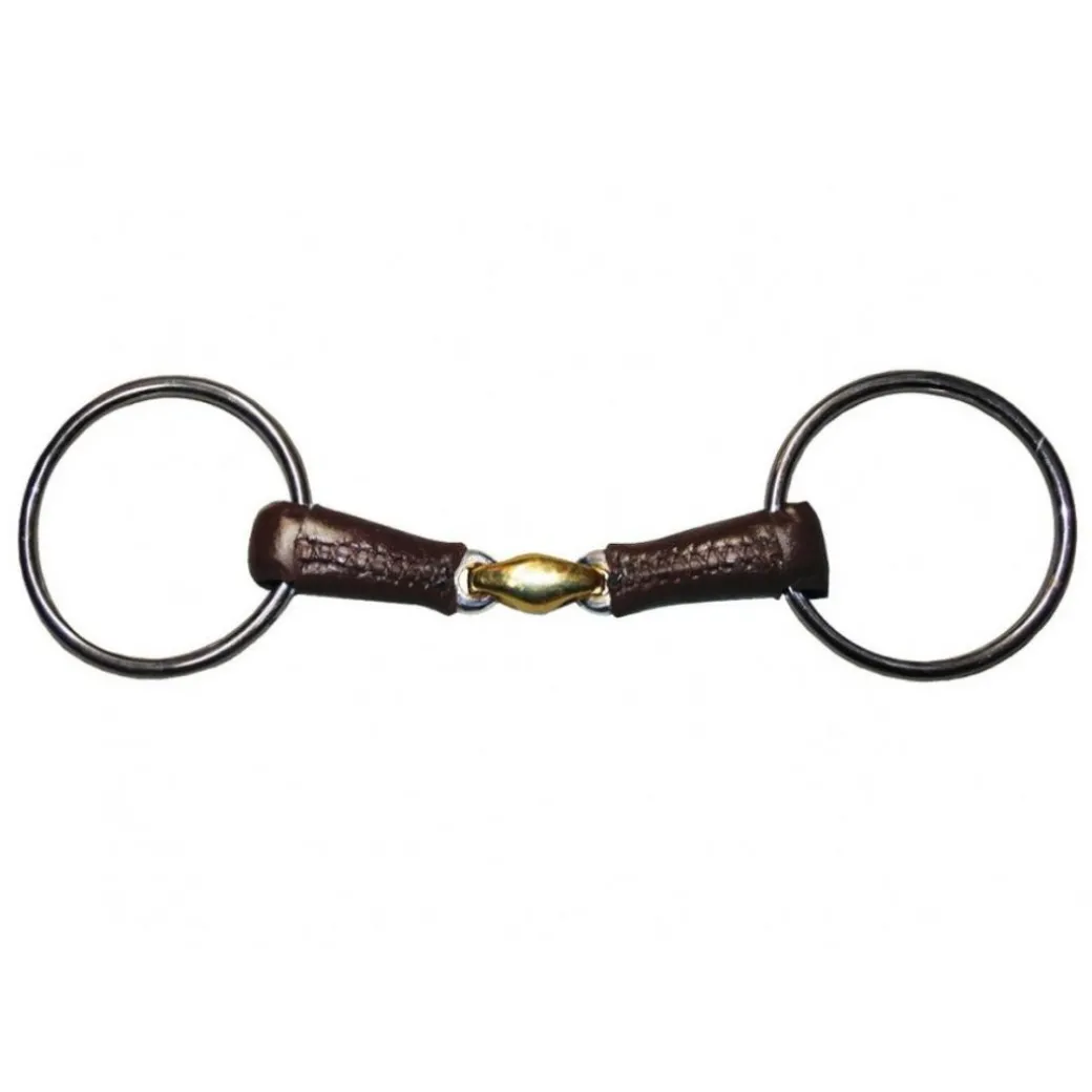 Jump'In Leather Wrap Lozenge Loose Ring