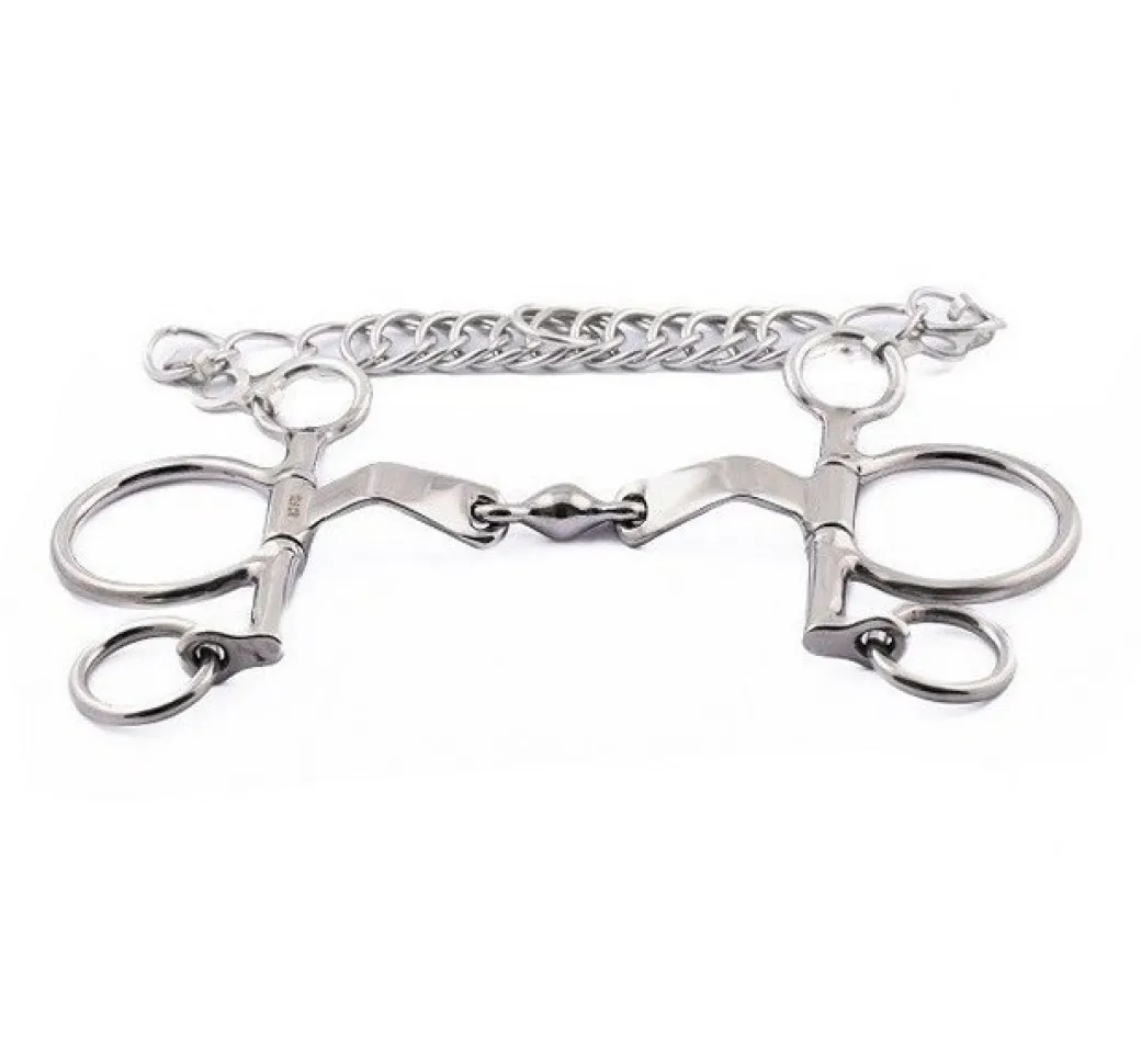 Jump'In Short Shank Flat Twist Pelham