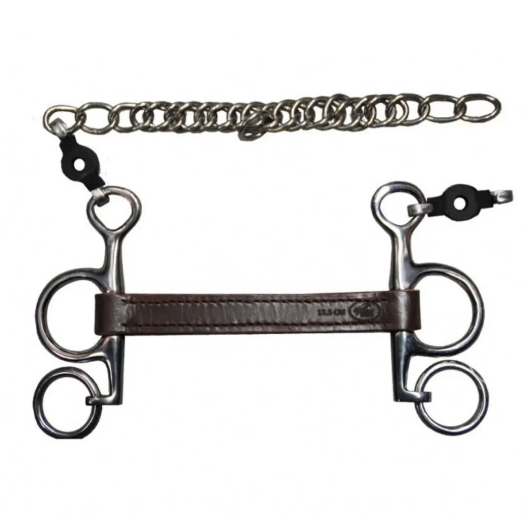 Jump'In Straight Leather Tom Thumb Pelham