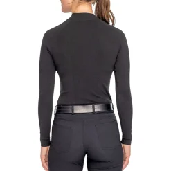 Kastel Denmark Crystal Zip Ribbed Sweater