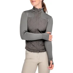Kastel Denmark Slate Quilted Zip Jacket