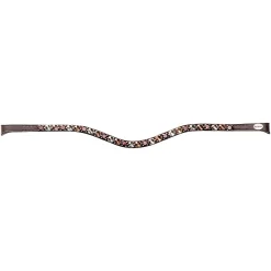 Kavalkade Burgundy Elastic Loop Browband