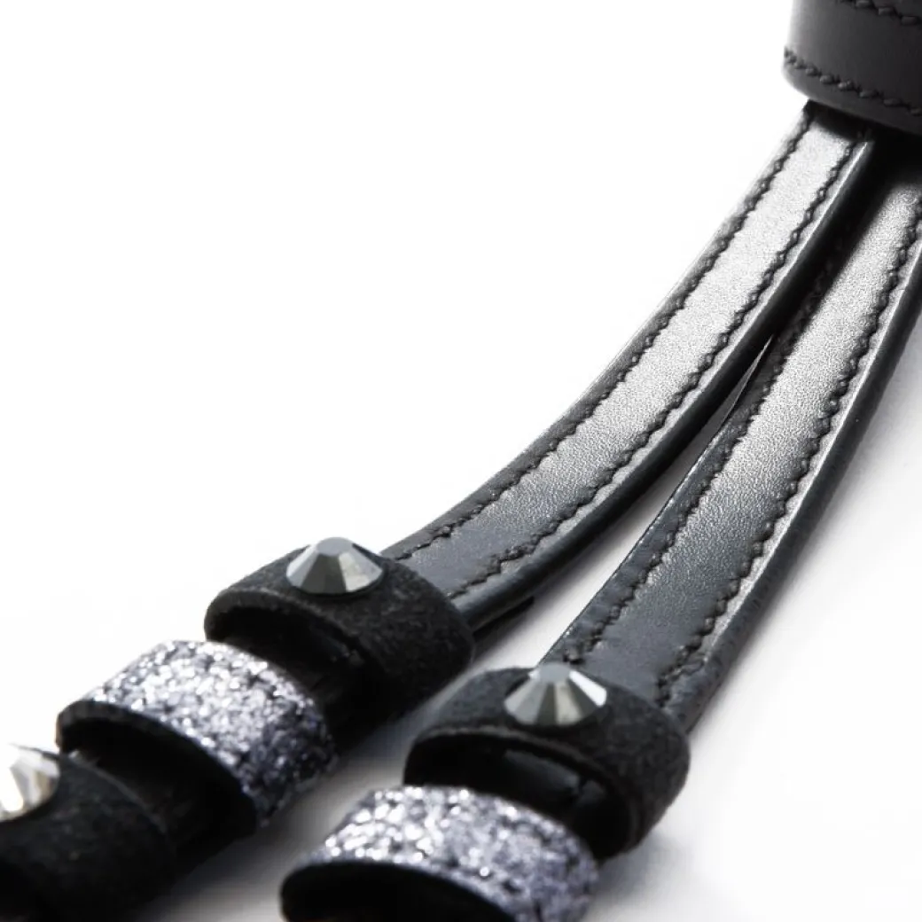 Kavalkade Crystal Leather Spur Straps