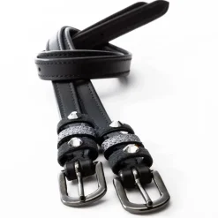 Kavalkade Crystal Leather Spur Straps