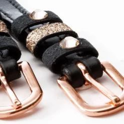 Kavalkade Crystal Leather Spur Straps