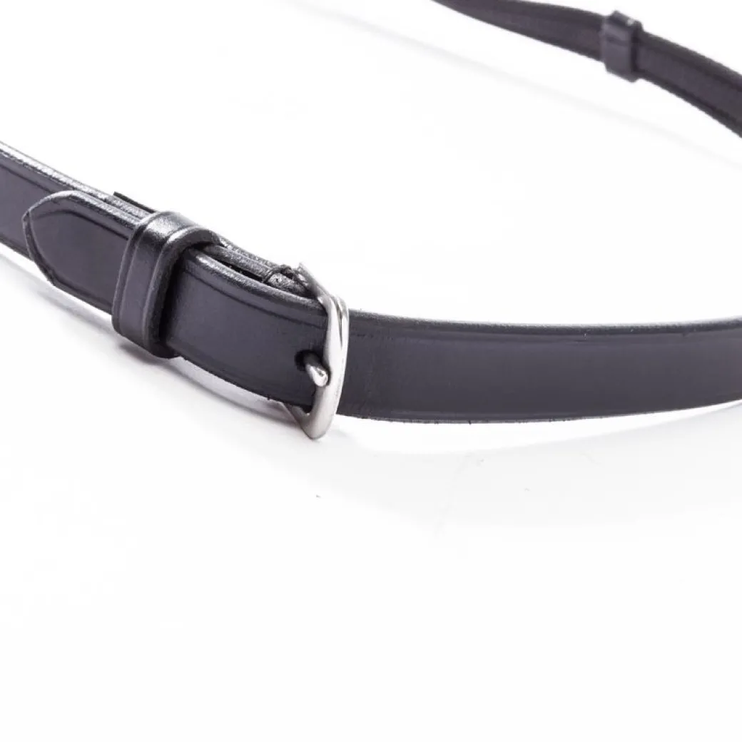 Kavalkade Rolled Rubberized Reins with Stops