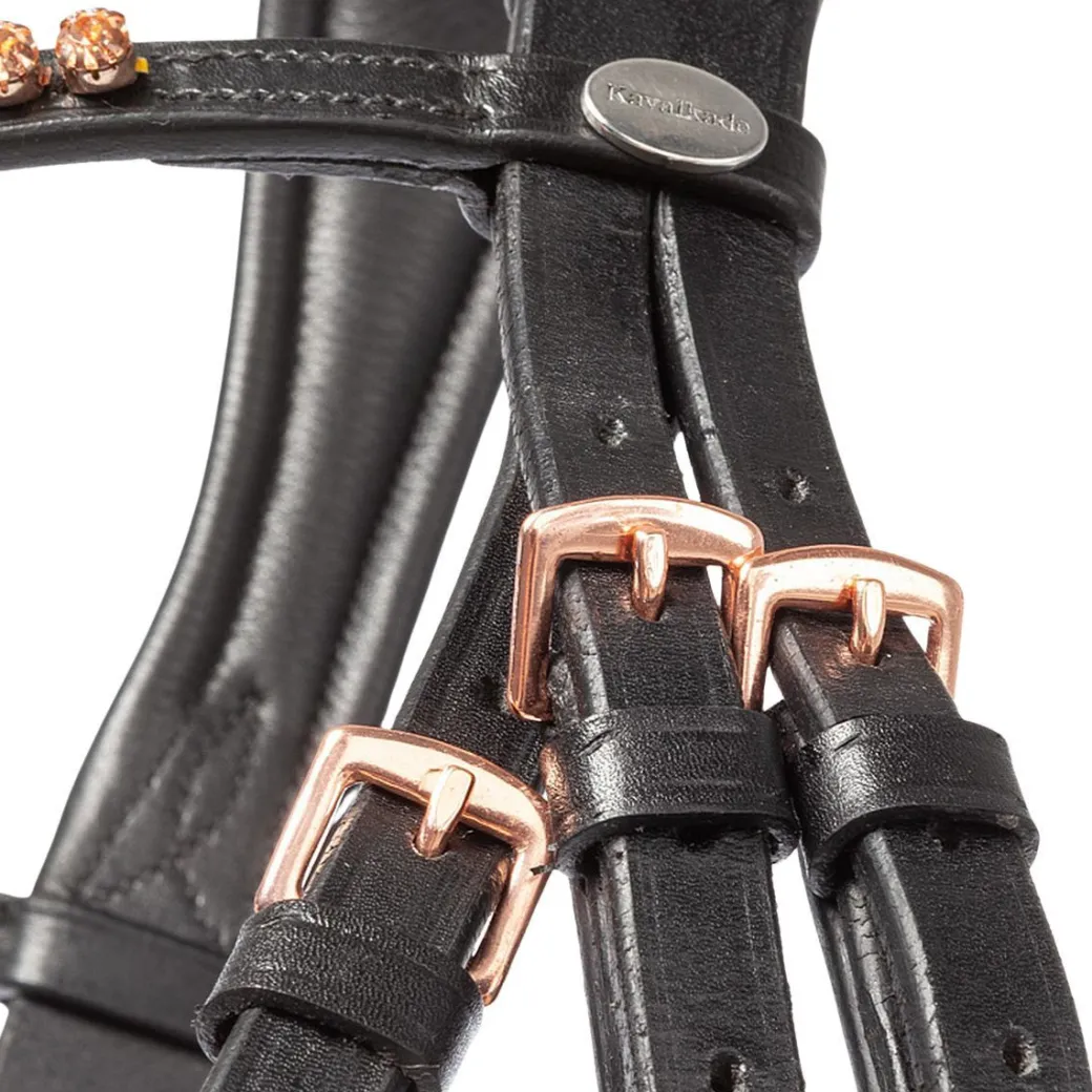 Kavalkade Rose Snaffle Bridle