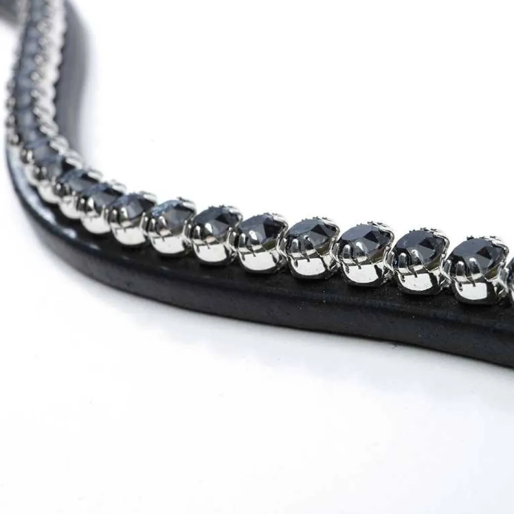 Kavalkade Splendid Navy Curved Browband