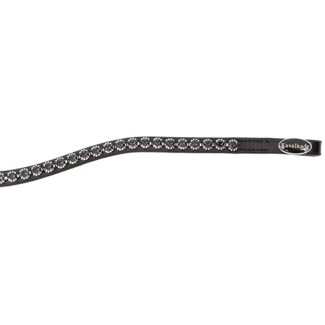 Kavalkade Splendid Navy Curved Browband