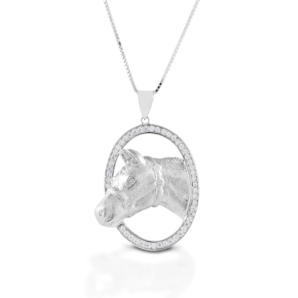 Kelly Herd Halter Horse Head Pendant